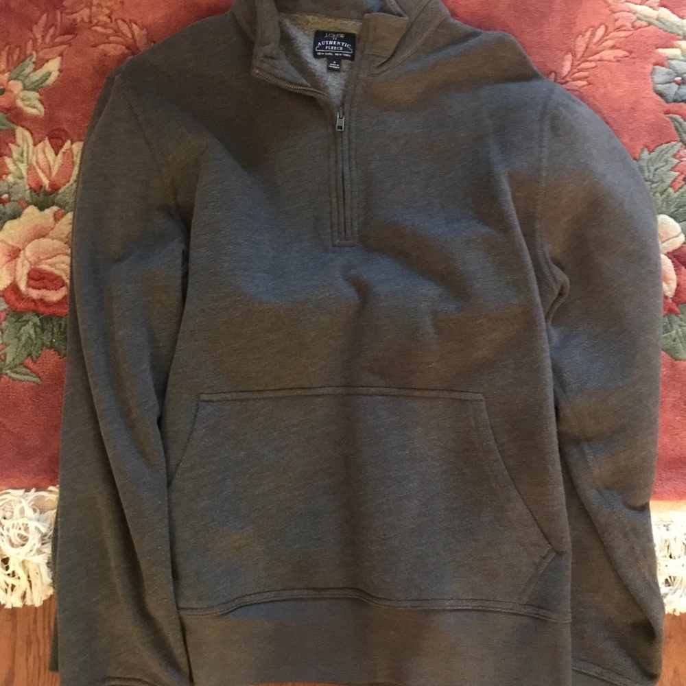 Grey j crew pullover